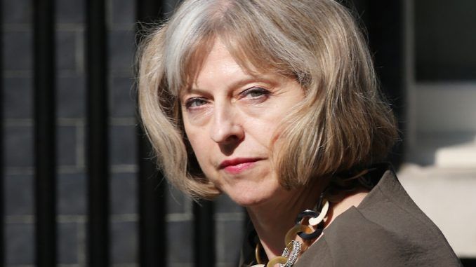 British Prime Minister Theresa May says paedophiles should be allowed to adopt