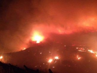 Massive Fire Erupts Neat NATO Base In Izmir, Turkey
