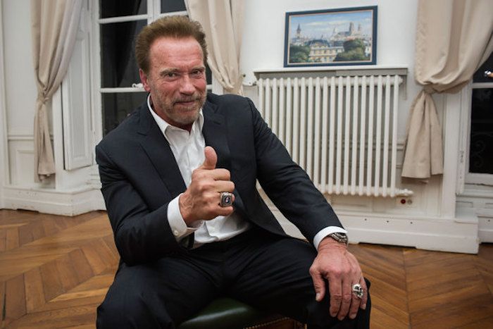 Arnold Schwarzenegger gives up meat