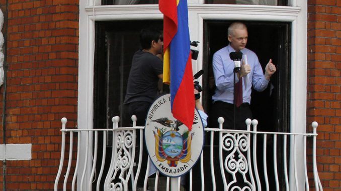 WikiLeaks founder Julian Assange says the police response to the embassy break-in was deliberately slow