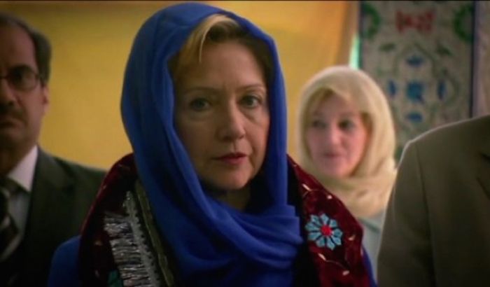 Hillary Clinton's secret meeting with senior Muslim Brotherhood officials captured on video