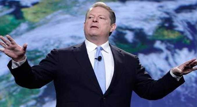 George Soros bribed Al Gore with millions of dollars to lie about global warming