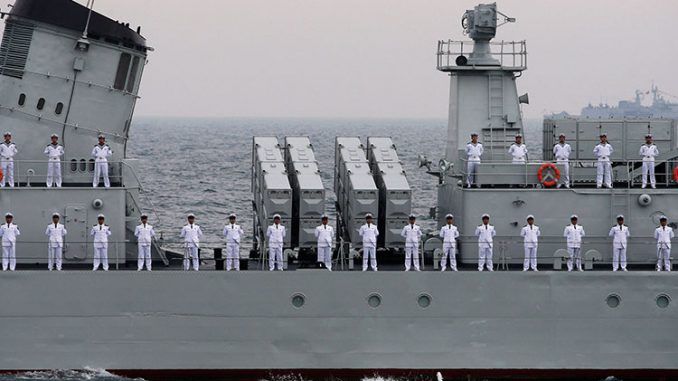 Chinese Navy Carries Out Combat Drills In Sea Of Japan