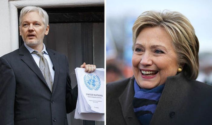 Julian Assange claims Hillary Clinton lied to the FBI when she said she didn't know what the classified "c" marker means in government documents.
