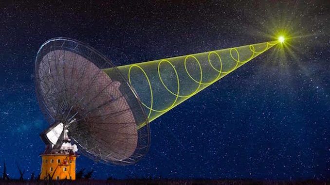 Russia detect alien signals from space