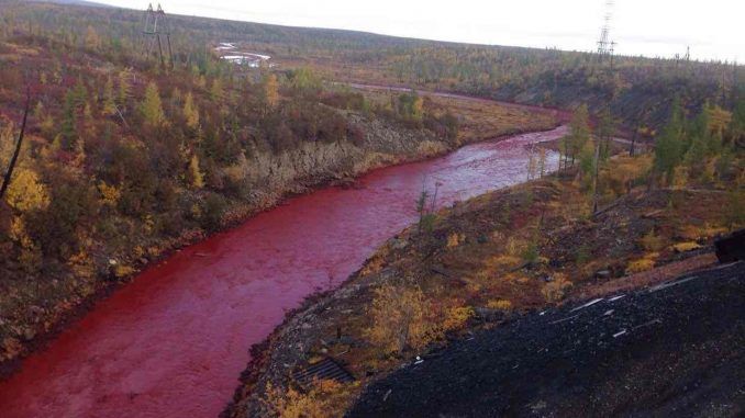 Investigation Launched As Russian River Turns Red