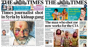 Times Reporter Who Was Shot In Syria Says Gunman Now US-Backed Rebel