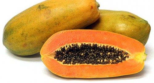 Papaya genetically engineered
