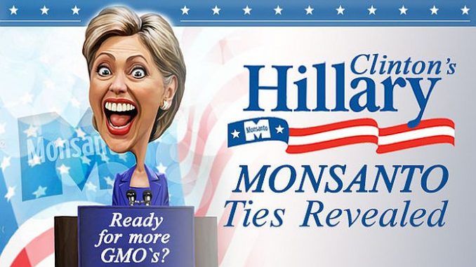 Wikileaks emails show Hillary Clinton inviting a top Monsanto executive to a fundraiser to help put her in the White House.