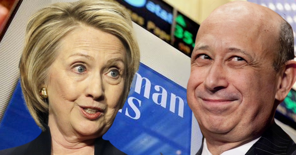 Goldman Sachs CEO Lloyd Blankfein has broken his silence and endorsed Hillary Clinton as Wall Street's preferred candidate.