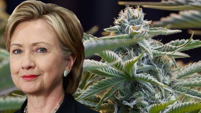 WikiLeaks has revealed that Hillary Clinton told Goldman Sachs bankers that legalization of marijuana will not happen on her watch.