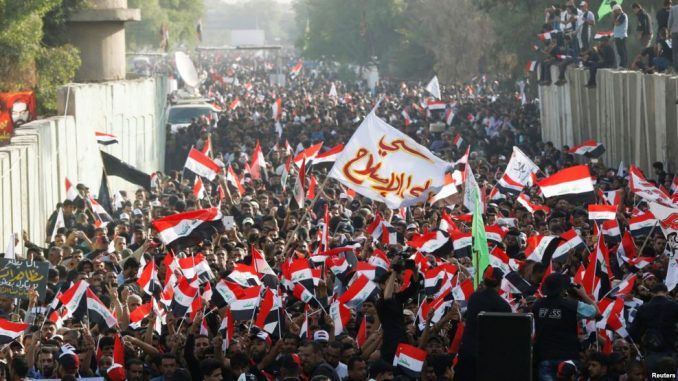 Huge Protests In Baghdad Against Turkey’s Presence In Iraq