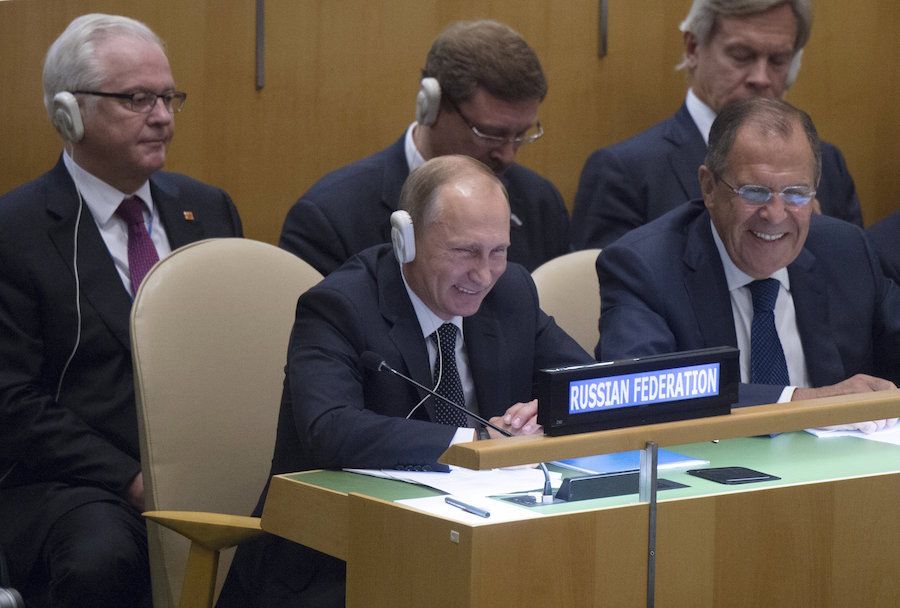 Russia vetoes UN attempt to stop Russia from fighting ISIS in Syria