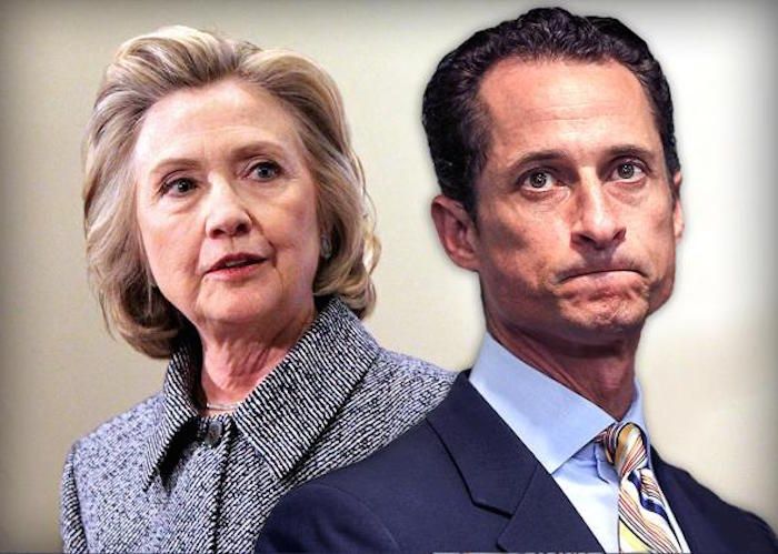 New Clinton emails being investigated by FBI originated from 'sex pest' Anthony Weiner