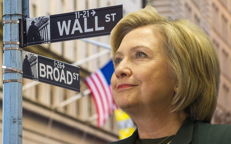 Embarrassing excerpts from Wall Street speeches given by Hillary Clinton prove that she is the ‘Wall Street candidate’.