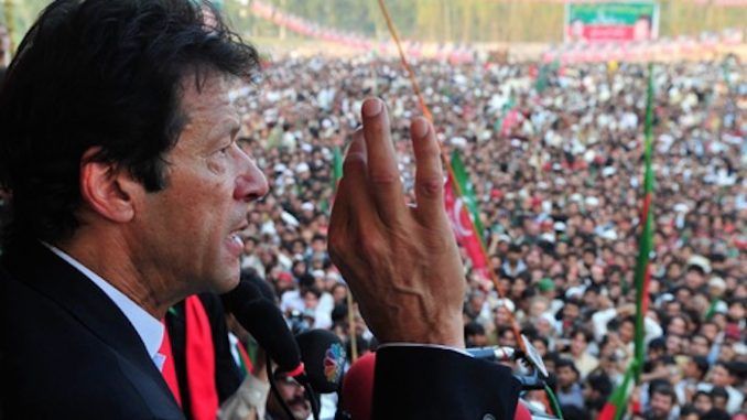 Imran Khan says that India is trying to completely destroy Pakistan