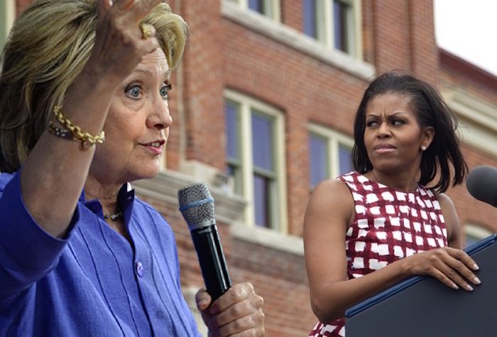 Michelle Obama admits Hillary Clinton is ill on amphetamines