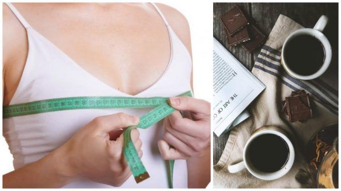 Drinking three or more cups of coffee per day will shrink a woman's breasts, according to the results of a Swedish study.