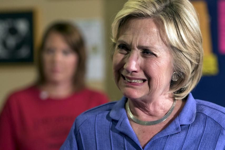 Inconsolable Hillary Clinton blames FBI director James Comey for her election loss
