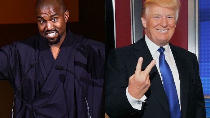 Kanye West has announced that he supports Donald Trump as President