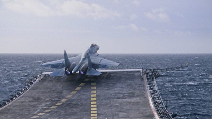 Russian Aircraft Carrier Jets Launch First Strikes Against ISIS In Syria