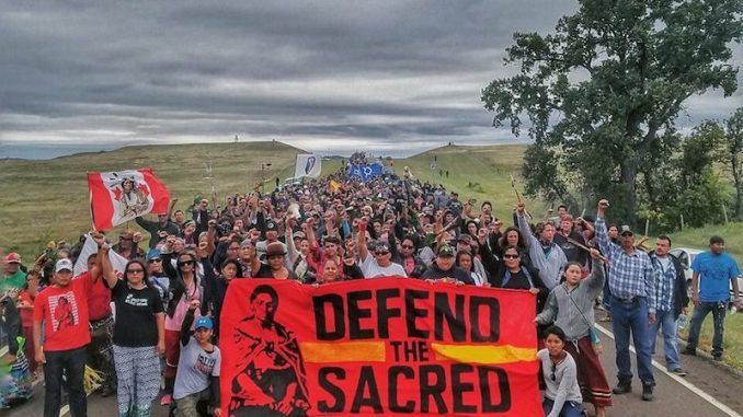 Water Protectors Defy US Army Corps’ Camp Eviction Threat