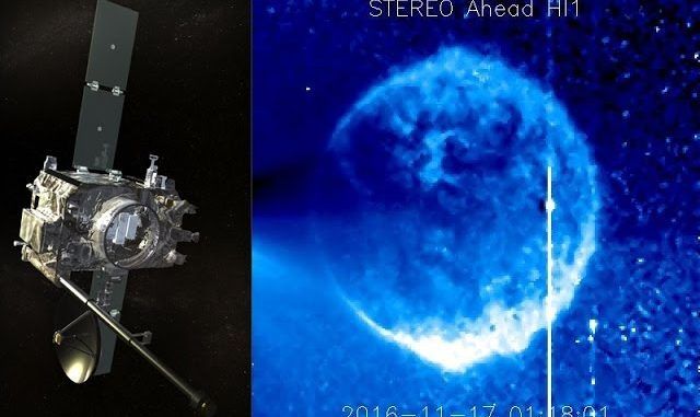 Mysterious Blue Sphere Captured By NASA Cameras