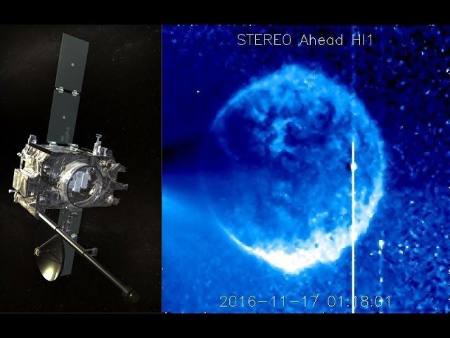 Mysterious Blue Sphere Captured By NASA Cameras