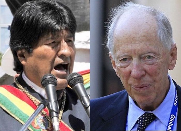 Bolivia has kicked the Rothschild banks out of their country as President Eva Morales begins the process of gaining financial independence.