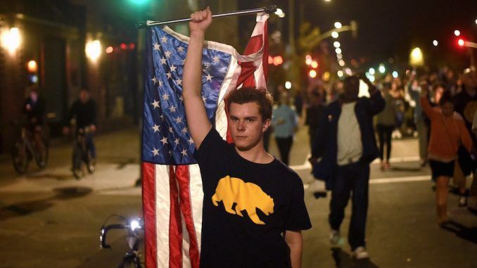 Millennials in Los Angeles on 'suicide watch' as they call for #Calexit following Trump win