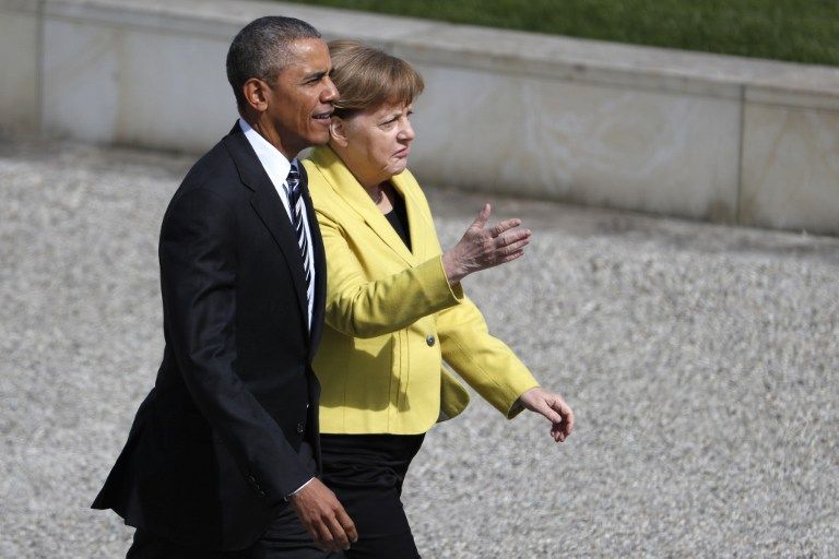 Obama And Merkel Say Globalization Is Here To Stay