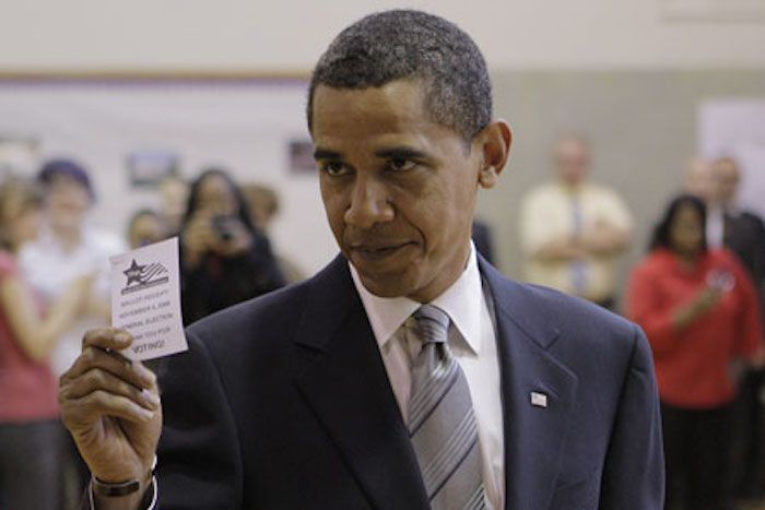 Barack Obama has gone on record encouraging illegal immigrants to vote in the United States presidential election.