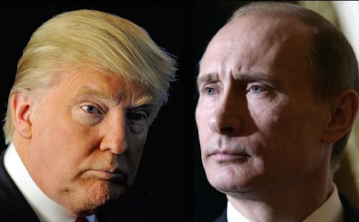 Putin has sent his congratulations to President Trump for helping to defeat the "New World Order" - an emerging totalitarian world government