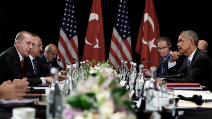 Turkey's leader Erdogan accuses US of supporting ISIS