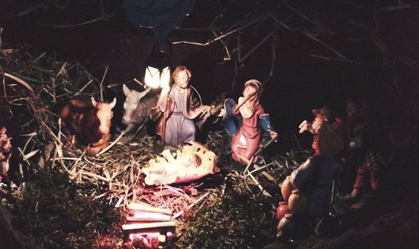 The nativity scene could offend the town's population of four Muslims, it has been claimed.