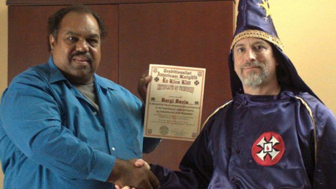 A Chicago man has an unusual way of combating racism: he makes friends with members of the Ku Klux Klan (KKK).