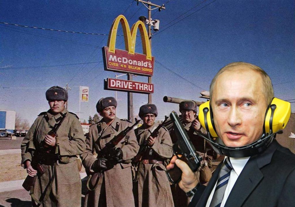 Russia has begun shutting down McDonald's restaurants amid claims they are misleading their customers about what they are being served.