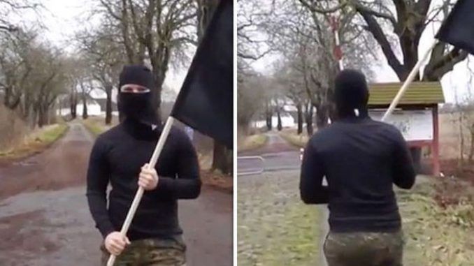 A Danish man dressed up as an ISIS fighter and filmed himself crossing the border into Germany multiple times - and not once was he stopped or questioned by authorities.