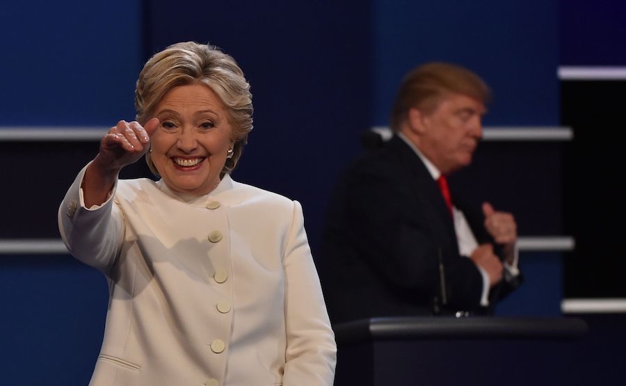 Hillary Clinton's carefully concocted plan to accuse Russian hackers of helping Donald Trump win the election was openly hinted at during the third and final debate.