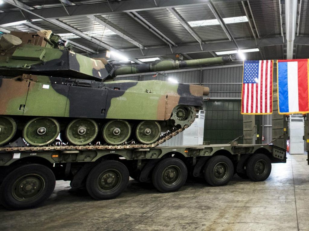 US Sends Tanks To Netherlands To Bolster NATO Against Russia