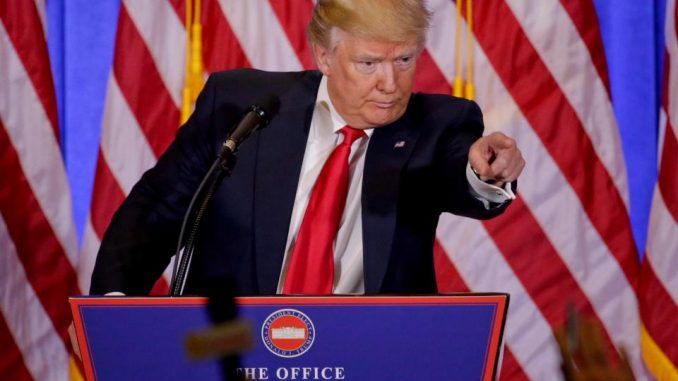 Trump Calls BuzzFeed ‘Failing Pile Of Garbage' & CNN ‘Fake News’