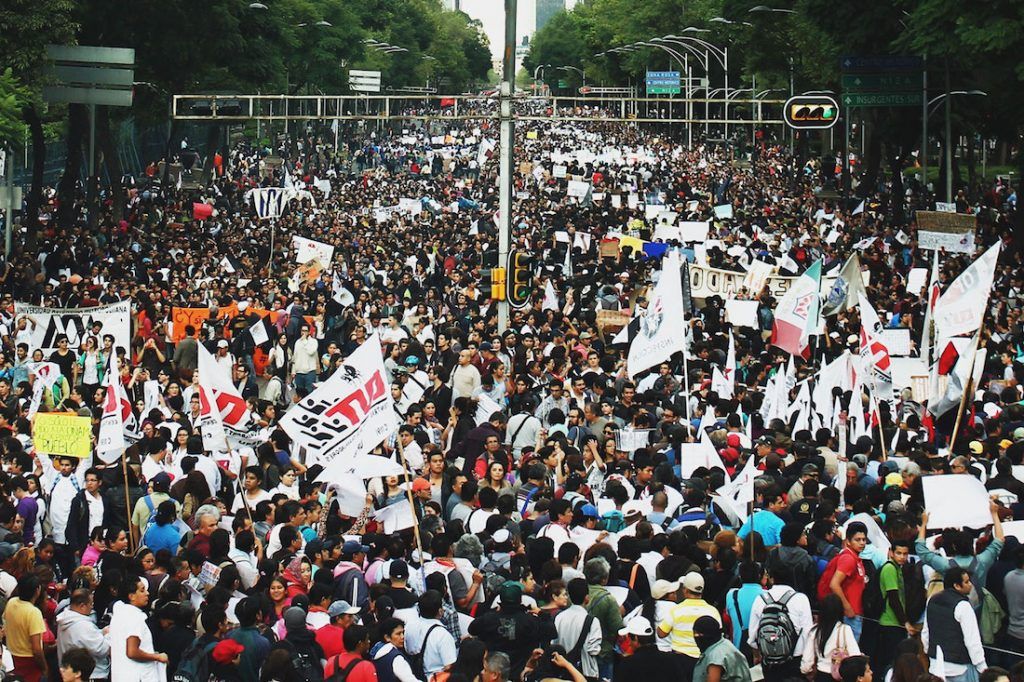 Mexico is on the brink of revolution with millions rising up against a corrupt, ineffectual government and storming border crossings.