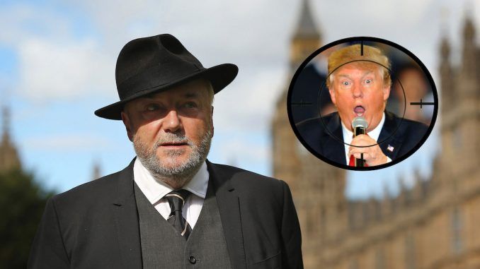 George Galloway warned Donald Trump the CIA is planning to assassinate him.