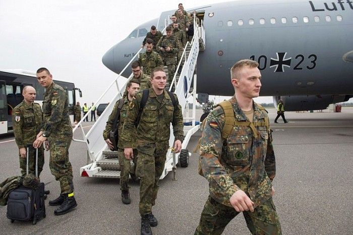 Germany To Deploy Troops Near Russian Border