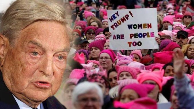 George Soros faces heavy criticism after funding the global women's marches