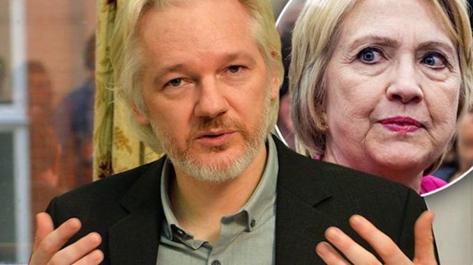 Wikileaks vows to expose Hillary Clinton's criminal deeds in 2017