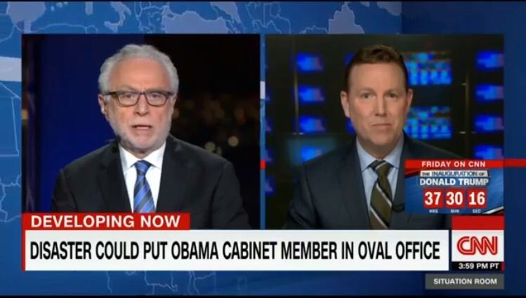 CNN's coverage of the upcoming inauguration took a dark turn on Wednesday when they suggested that Obama would retain the White House following an inevitable Trump assassination.