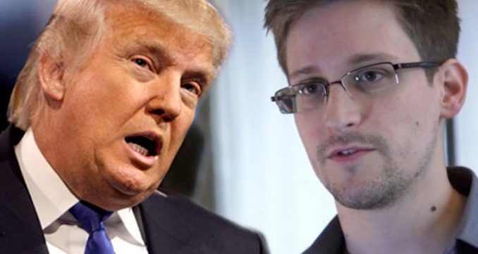 Edward Snowden may be sent back to America as a "gift" to strengthen the relationship between Vladimir Putin and Donald Trump.