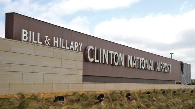 A bill in Arkansas is set to strip Bill and Hillary Clinton's names from the largest and busiest airport in the state as punishment for the duo's sordid past.