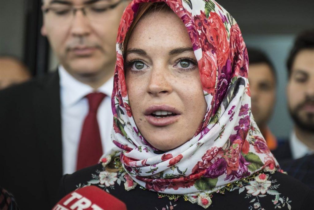 Lindsay Lohan claims she has been the victim of discrimination and racial profiling after converting to Islam
